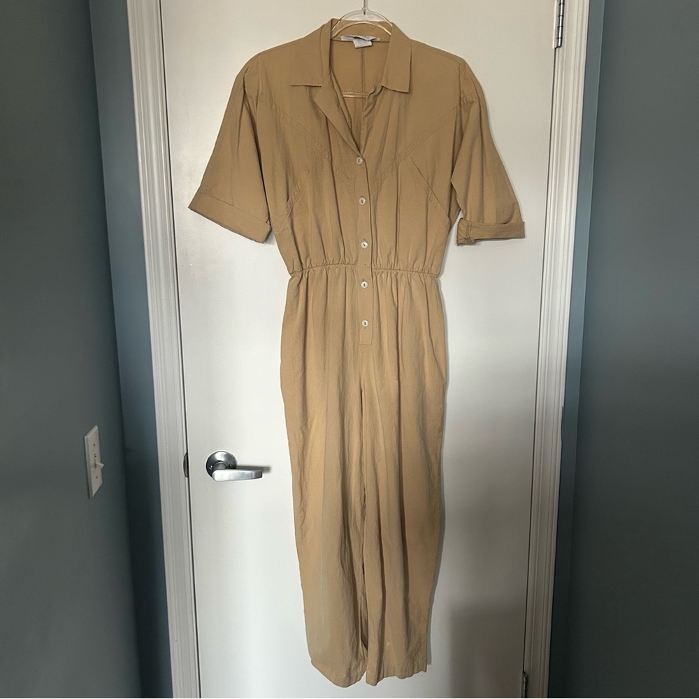 Alicia Tan Vintage Rockabilly Utility Style Button-Up Jumper